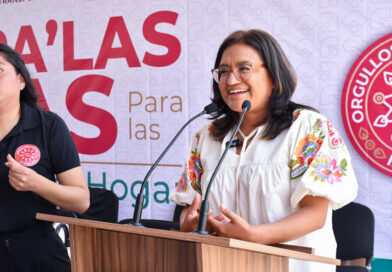 Anuncia Aleida Alavez apoyo adicional para Iztapa’ las Jefas