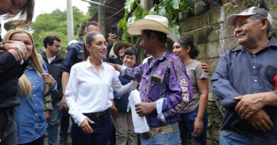 Presidenta Claudia Sheinbaum supervisa labores y apertura de caminos de Querétaro; inicia censo en apoyo a la población