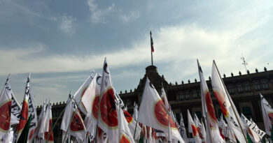 Apoya CATEM a la Presidenta de México, Claudia Sheinbaum desde el Zócalo