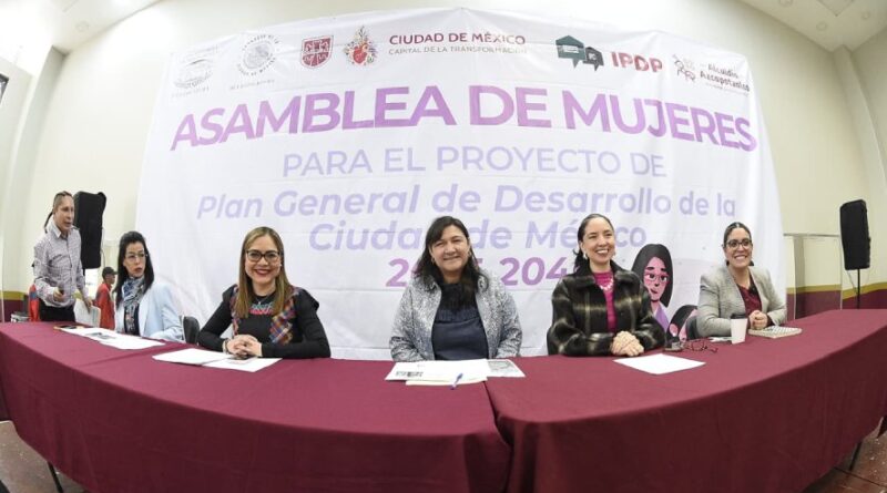 Impulsan perspectiva de Género en Plan General de Desarrollo