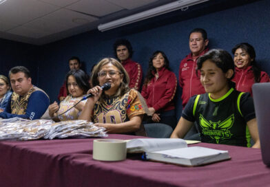Talento deportivo hay en Iztapalapa y detrás de cada disciplina hay una comunidad que confía y los ánima: Aleida Alavez
