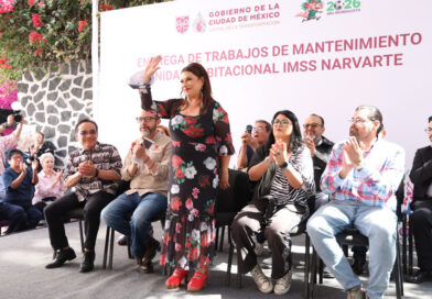 Con el programa Otoch, Clara Brugada rehabilita tres unidades habitacionales de las colonias Narvarte y Portales