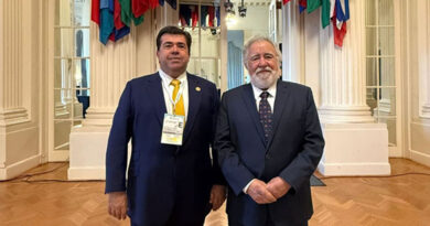 Pedro Haces participa en la OEA y destaca el papel de México en la consolidación democrática de la región