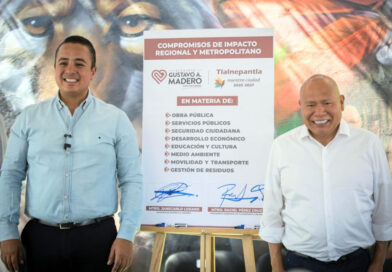 GAM y Tlalnepantla sellan alianza metropolitana en seguridad y servicios urbanos