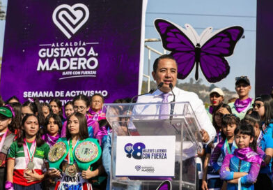 ¡GAM se pinta de morado! Más de 2 mil mujeres arrancan semana histórica rumbo al 8M