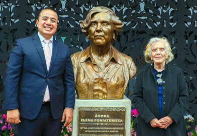 ¡Florece la cultura en GAM! Nace ágora monumental dedicada a Elena Poniatowska