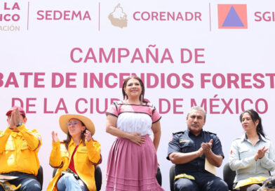 Convoca Jefa de Gobierno “A toda la fuerza de la ciudad” para prevenir incendios forestales y defender las 88 mil hectáreas de suelo de conservación de la capital; asegura que encabezará esa tarea