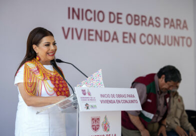Coloca Clara Brugada primera piedra para construcción de 250 viviendas en la colonia Guerrero y anuncia 4 mil 500 más en el Centro Histórico para este año y garantizar su repoblamiento