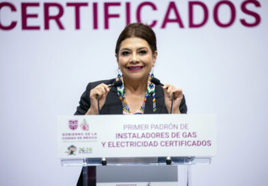 Presenta Calara Brugada primer padrón de instaladores de gas y electricidad certificados en la Ciudad de México; Llamó a la ciudadanía a revisar redes domésticas anualmente para prevenir riesgos