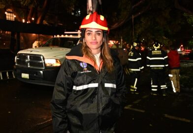 Ale Rojo de la Vega encabeza despliegue de brigada tormenta ante lluvias en la Cuauhtémoc
