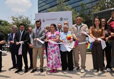 Entrega Clara Brugada obras que recuperan la Zona Rosa y garantizan accesibilidad y espacios dignos para la población. Inaugura los primeros sanitarios inteligentes