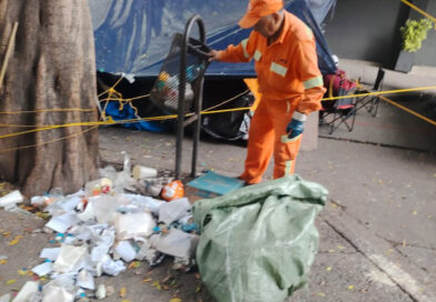 En una semana, alcaldía Cuauhtémoc recolectó más de 10 mil toneladas de residuos