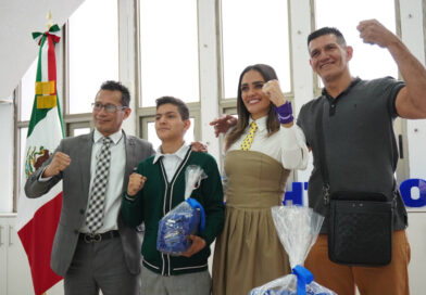 Ale Rojo de la Vega apoya a jóvenes boxeadores de Cuauhtémoc que representarán a México en Ecuador