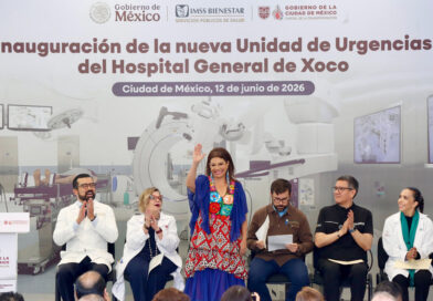 Entrega Clara Brugada renovación integral del área de urgencias del Hospital General Xoco para ampliar y mejorar la atención a pacientes