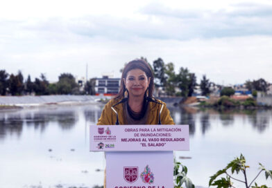 Clara Brugada fortalece la infraestructura hidráulica de Iztapalapa con la modernización del vaso regulador El Salado