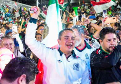 El Estadio GAM se prepara para otra noche mundialista; El Haragán pondrá el rock antes del México vs Ecuador