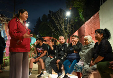 Nancy Núñez inaugura Jardín Rafael Buelna