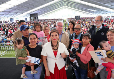 Clara Brugada reafirma el derecho universal a la primera infancia con la incorporación de 20 mil niñas y niños al programa desde la cuna