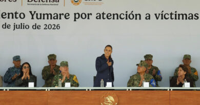 Esa es la esencia del pueblo de México, no dejar a nadie atrás: Presidenta Claudia Sheinbaum reconoce al agrupamiento “Yumare” que brindó apoyo a Venezuela por terremotos