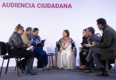 Atienden Clara Brugada y Gabinete legal a más de 5 mil personas en Audiencia Pública
