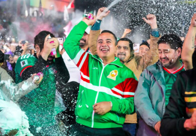 ¡Ni la lluvia frenó la fiesta! Más de 25 mil celebran triunfo del Tricolor en GAM