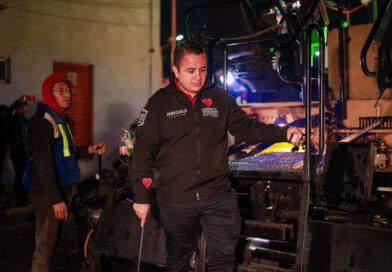 Janecarlo Lozano repavimenta 8.2 kilómetros de vialidades para mejorar la movilidad en Cuautepec