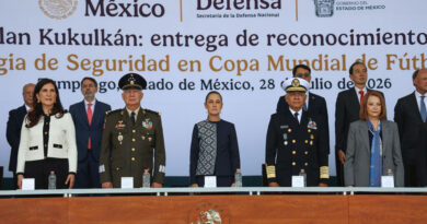 Cuando México trabaja unido, no hay desafío que no podamos enfrentar: Presidenta Claudia Sheinbaum entrega reconocimientos a servidores públicos por Plan Kukulkán que garantizó seguridad en la Copa Mundial FIFA 2026