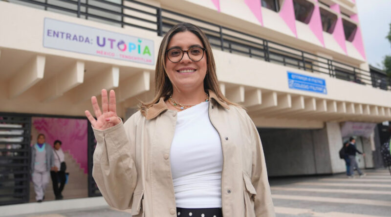 Celebra Ceci Vadillo apertura de utopía en la Miguel Hidalgo