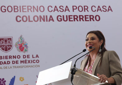 Anuncia Clara Brugada transformación de colonia Guerrero; mayor iluminación, seguridad, prevención de violencia y construcción de espacios públicos