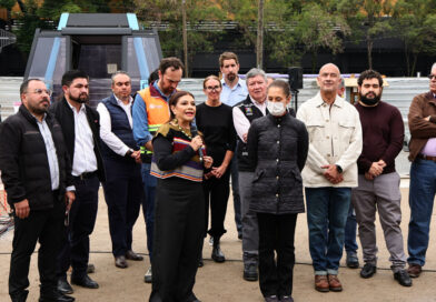 Supervisa Presidenta Claudia Sheinbaum y la Jefa de Gobierno avance de obras de la línea 4 del cablebús; beneficiará a miles de habitantes del sur de la capital