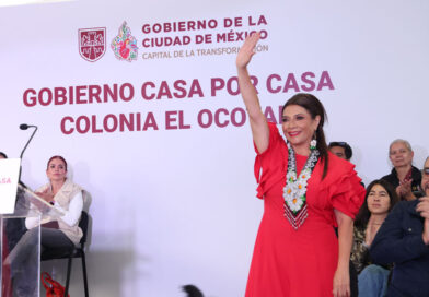 Encabeza Clara Brugada jornada 59 de casa por casa, en el Ocotal, alcaldía Magdalena Contreras; anuncia casa de las 3R’S, más seguridad y acciones de mejoramiento urbano