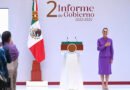 Vamos mejor y tenemos rumbo, porque ese rumbo lo marca el pueblo: Presidenta Claudia Sheinbaum en su segundo informe de Gobierno