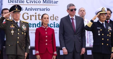 México no será colonia, ni protectorado de nadie; no se doblega, no se arrodilla y nunca se vende: presidenta Claudia Sheinbaum en desfile cívico militar por el 216 aniversario de la independencia de México