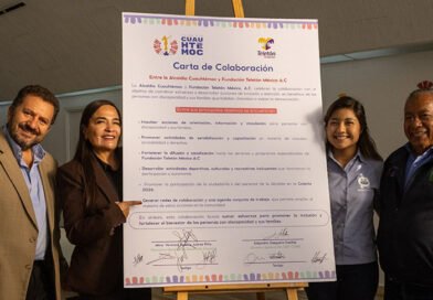 Gobierno que encabeza Ale Rojo de la Vega firma convenio con Fundación Teletón para implementar acciones de inclusión