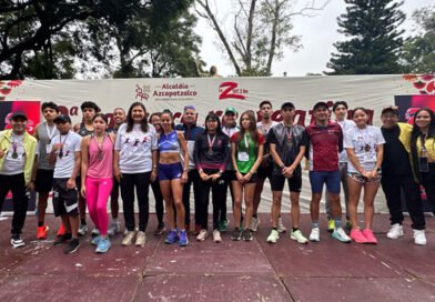 Deportistas llenan las calles de Azcapotzalco en la Segunda Carrera Recreativa