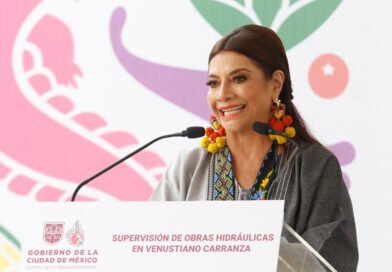 Agua y drenaje son prioridad para la Ciudad de México, cifra histórica de 19 mil millones de pesos en 2026 para 600 obras, como las del Gran Canal en Venustiano Carranza: Clara Brugada