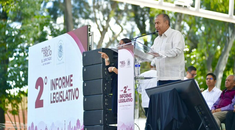 Pablo Trejo presentó su Segundo Informe Legislativo y destacó ocho ejes de trabajo