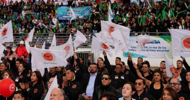 Desde Aguascalientes, Pedro Haces reafirma su lealtad a la Presidenta Sheinbaum y a la Cuarta Transformación de México