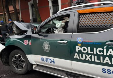 Policía auxiliar detiene en la Guerrero a dos sujetos por realizar detonaciones en la San Rafael
