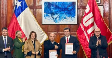 Pedro Haces firma en Chile protocolo de cooperación sindical entre CATEM y la CUT